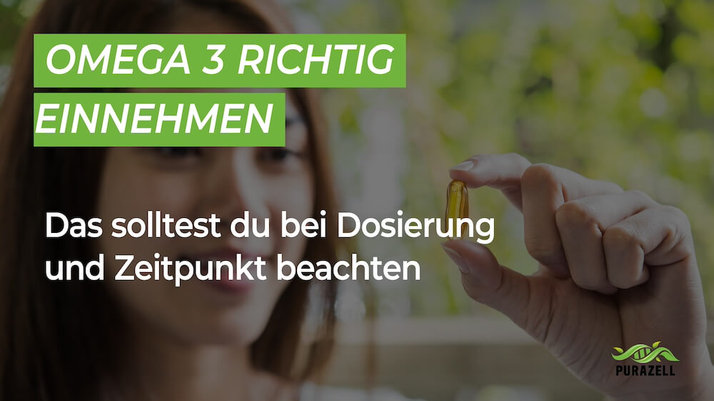 Omega 3 richtig einnehmen