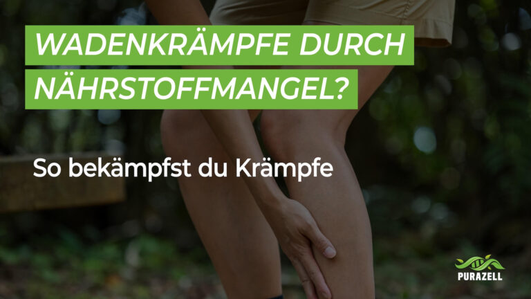Wadenkrämpfe durch Nährstoffmangel